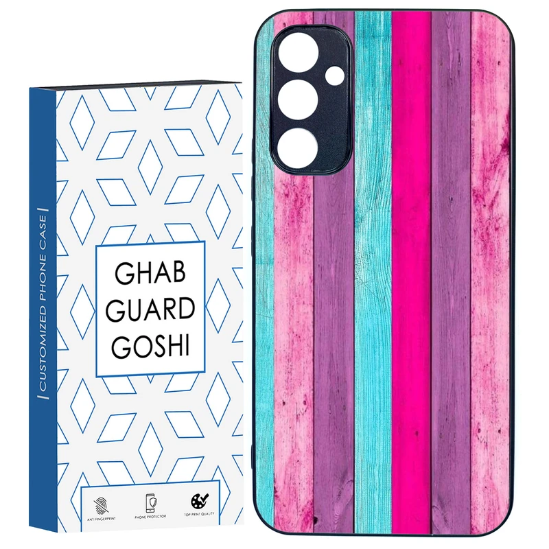 کاور قاب گارد گوشی طرح چوب رنگی کد TPU-253 مناسب برای گوشی موبایل سامسونگ Galaxy A34