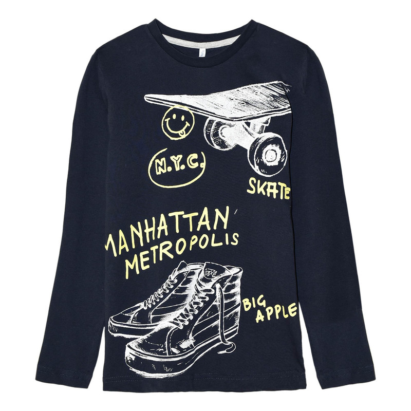 تی شرت آستین بلند پسرانه ایدکس کد LU-96944416