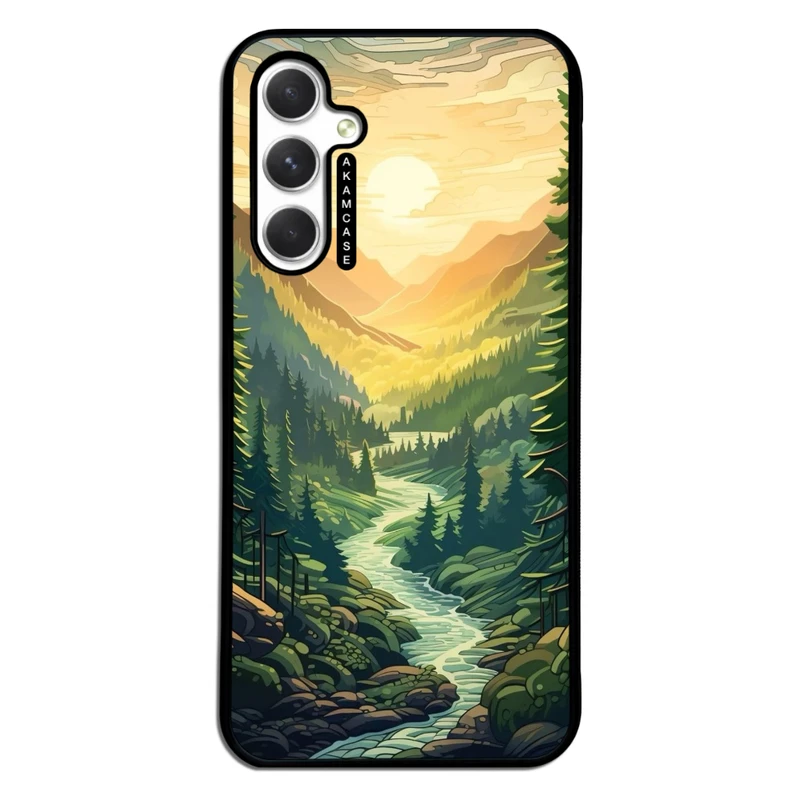 کاور آکام مدل AMC-WSGA54-NATURE-4 مناسب برای گوشی موبایل سامسونگ Galaxy A54