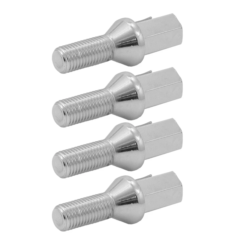 پیچ چرخ مدل استیل مناسب برای پراید  بسته 4 عددی