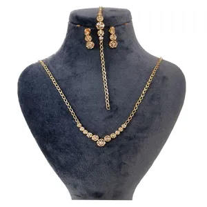 نیم ست طلا 18 عیار زنانه گالری یارطلا مدل تراش کد SR168-G
