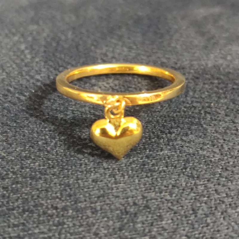  طلا 18 عیار زنانه قیراط طرح قلب کد GH1608