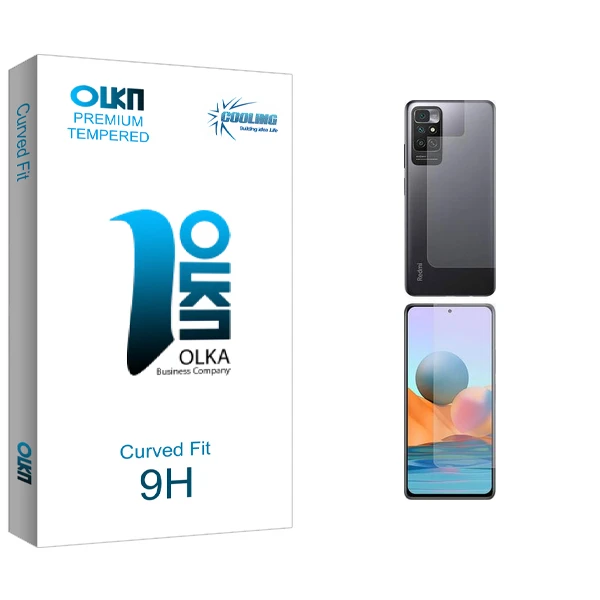 محافظ صفحه نمایش کولینگ مدل Olka Pro مناسب برای گوشی موبایل شیائومی Redmi Note 11 4G به همراه محافظ پشت گوشی