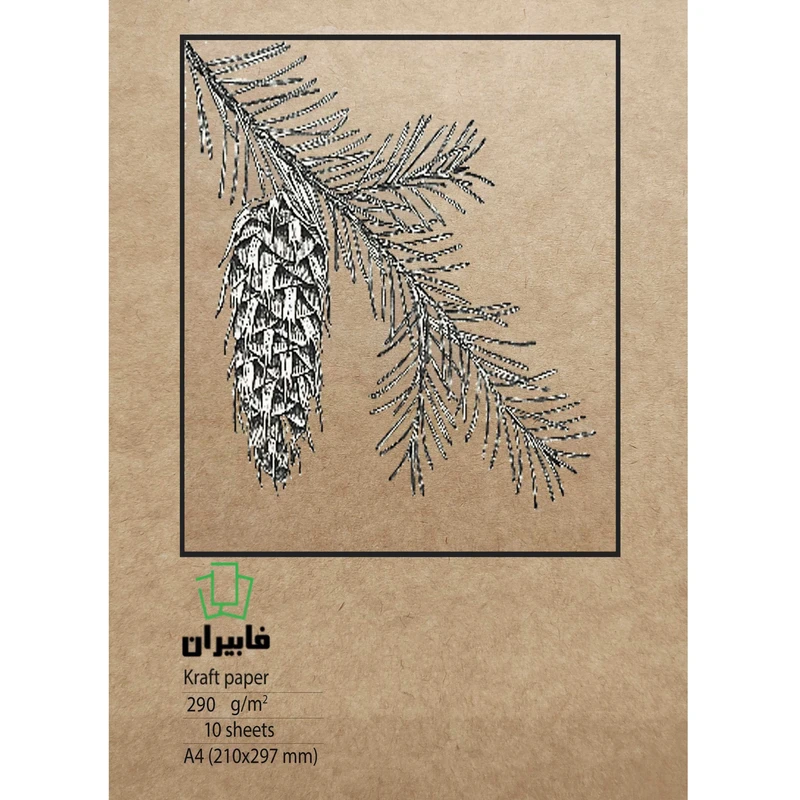 مقوا کرافت فابیران کد 290gA4 کد 21x30 سانتی متر بسته 10 عددی