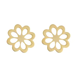 گوشواره طلا 18 عیار زنانه میو گلد مدل EG131