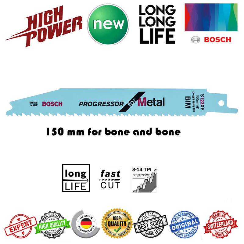 اره افقی بر بوش مدل PSA 700 E مجموعه 9 عددی