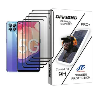 JF Diamond Glass MIX004 Screen Protector For Oppo Reno4 SE Pack Of 4