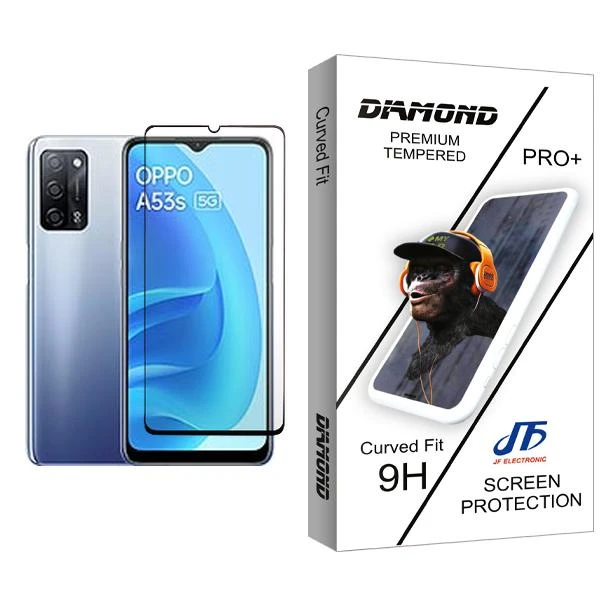 محافظ صفحه نمایش جی اف مدل Diamond Glass MIX001 مناسب برای گوشی موبایل اوپو A53s 5G