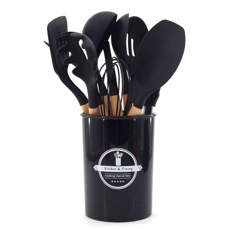 سرویس کفگیر و ملاقه 12 پارچه کیچن اند داینیگ مدل CUS سرویس کفگیر و ملاقه 12 پارچه کیچن اند داینیگ مدل CUS