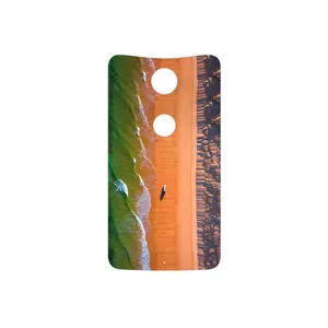 MAHOOT Beach and Green Sea Cover Sticker for Google Nexus 6