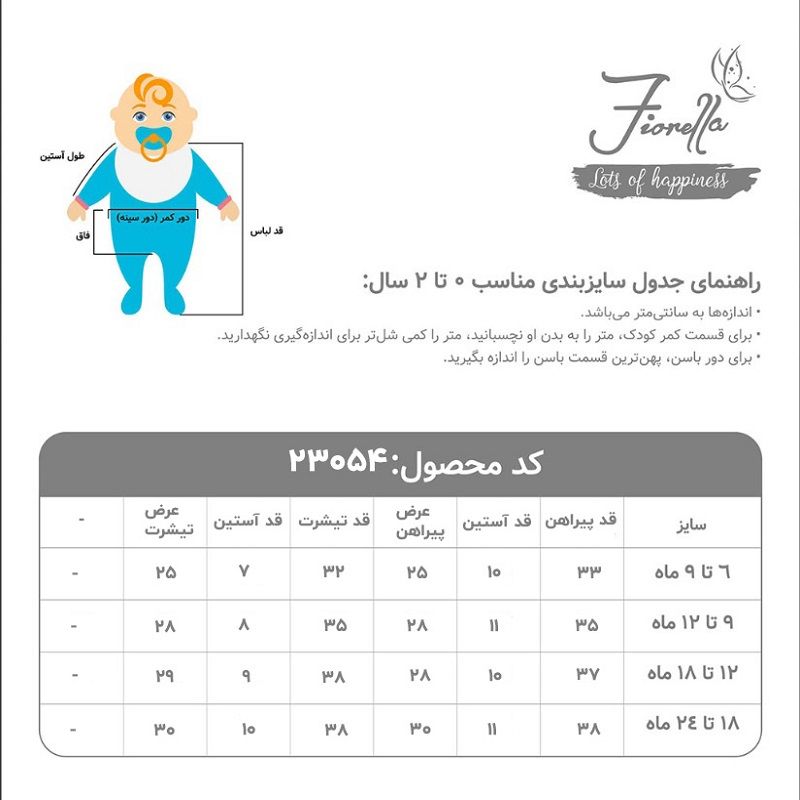 ست 3 تکه لباس نوزادی فیورلا مدل تدی و سگ عینکی 23054 -  - 10