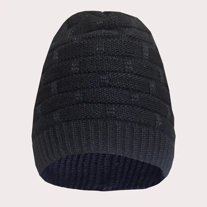 ست کلاه و شال گردن بافتنی بچگانه مدل تبسم 1