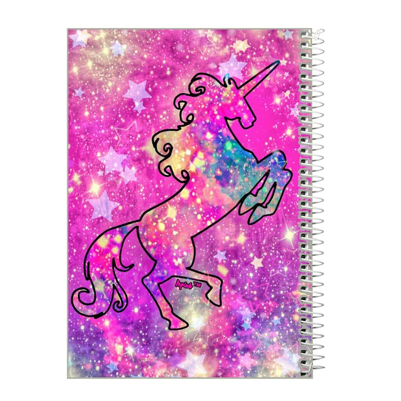 دفترچه یادداشت 40 برگ طرح یونیکورن کد iu19