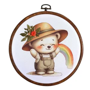 دیوارکوب تزئینی مدل گلدوزی کد 02
