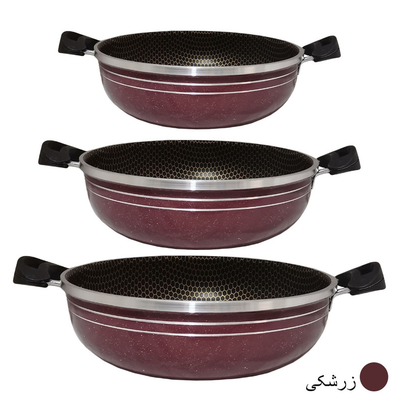 سرویس تابه 3 پارچه طرح سورنا مدل 5523