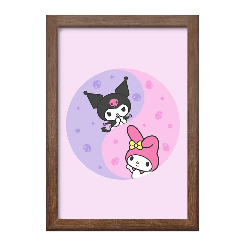 تابلو خندالو طرح کورومی و مای ملودی کد 36914