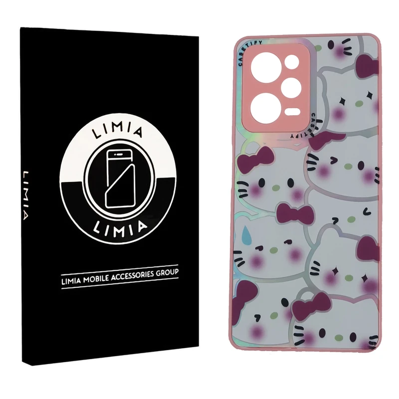 کاور لیمیا مدل فانتزی لنزدار طرح عروسکی شبرنگی مناسب برای گوشی موبایل شیائومی Redmi Poco X5 Pro