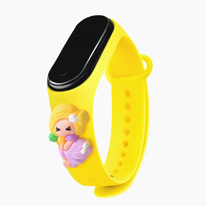 ساعت مچی دیجیتال بچه‌گانه طرح عروسکی کد 7