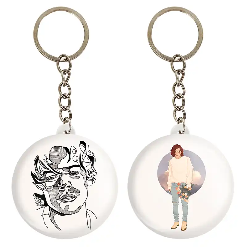 جاکلیدی خندالو مدل هری استایلز گروه موسیقی وان دایرکشن کد 1896918976 مجموعه 2 عددی