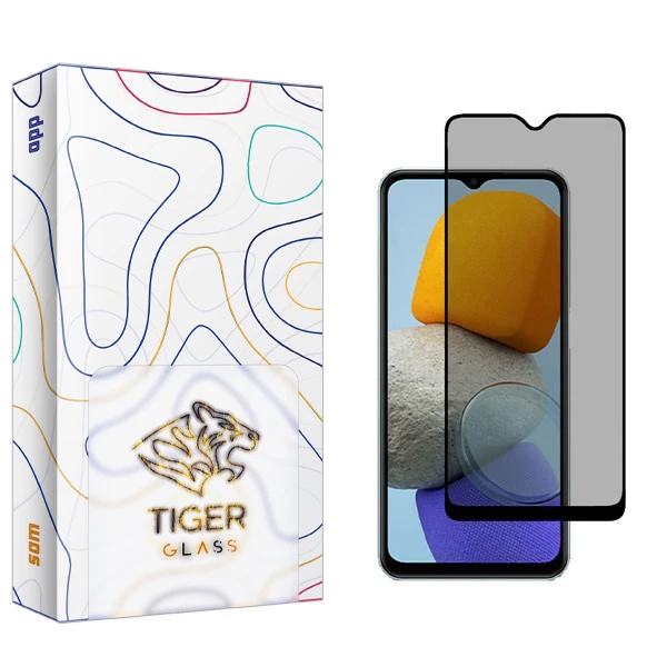 محافظ صفحه نمایش حریم شخصی تایگر گلس مدل SAM2 مناسب برای گوشی موبایل سامسونگ Galaxy M23