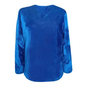 بلوز آستین بلند یقه هفت زنانه مدل  04