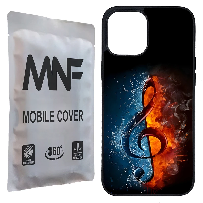 کاور ام ان اف طرح نت موسیقی کد P-057 مناسب برای گوشی موبایل اپل iPhone 12 Pro Max
