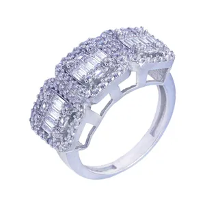 انگشتر نقره زنانه مدل Amral-99