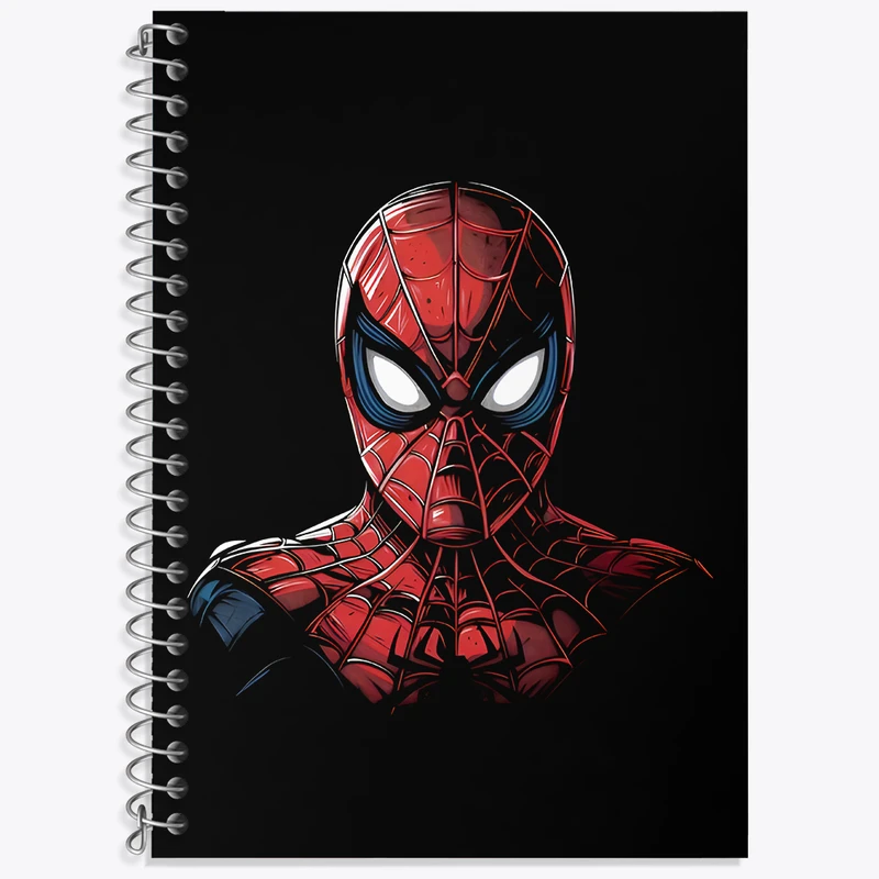 دفتر نت موسیقی 50 برگ خندالو طرح مرد عنکبوتی (Spider Man) کد N5968