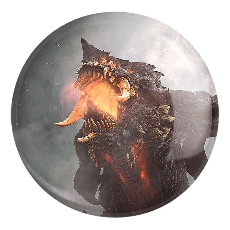 پیکسل خندالو طرح بازی ارواح شیطانی Demon's Souls کد 28669 مدل بزرگ