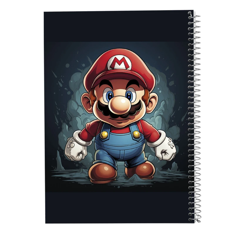 دفتر لیست خرید 50 برگ مدوپد مدل سوپرماریو super mario کد DF2930