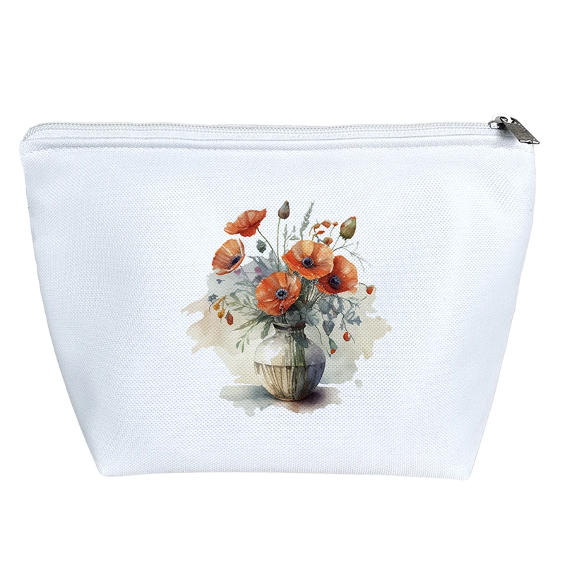 کیف لوازم آرایش دخترانه خندالو مدل گل کد H268