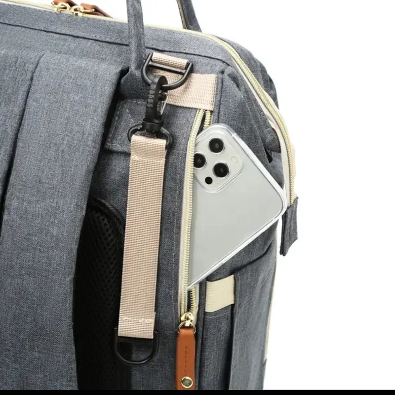 عکس شماره 5 : کوله پشتی لوازم کودک مدل چند منظوره