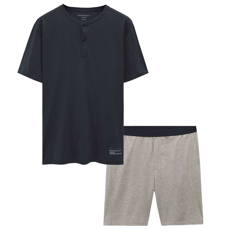 ست تی شرت و شلوارک مردانه ماسیمو دوتی مدل GR421-812