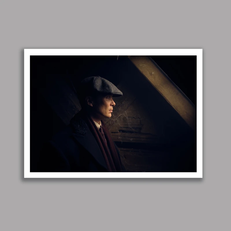 تابلو مدل تامی شلبی سریال پیکی بلایندرز Peaky Blinders کد LA-G10385