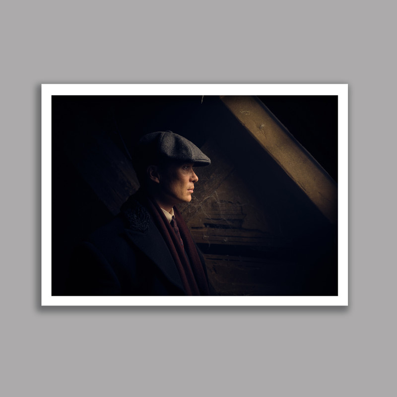تابلو مدل تامی شلبی سریال پیکی بلایندرز Peaky Blinders کد LA-G10385