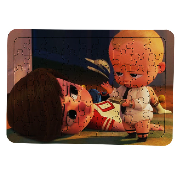 پازل 54 تکه طرح انیمیشن بچه رییس کد LY8