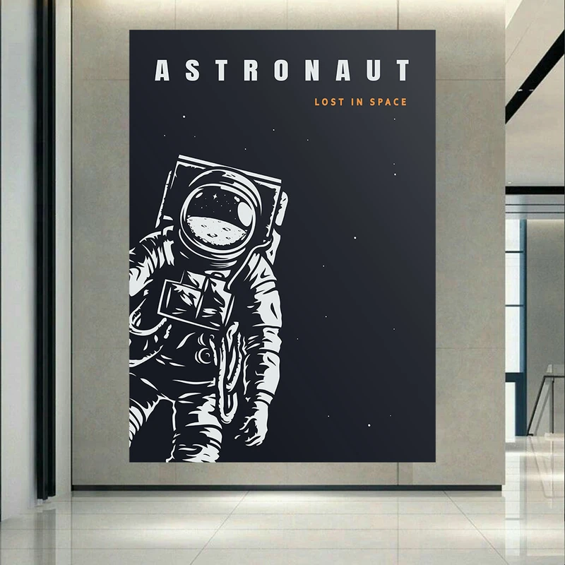 پوستر طرح فضانورد مدل LOST IN SPACE کد PD1026