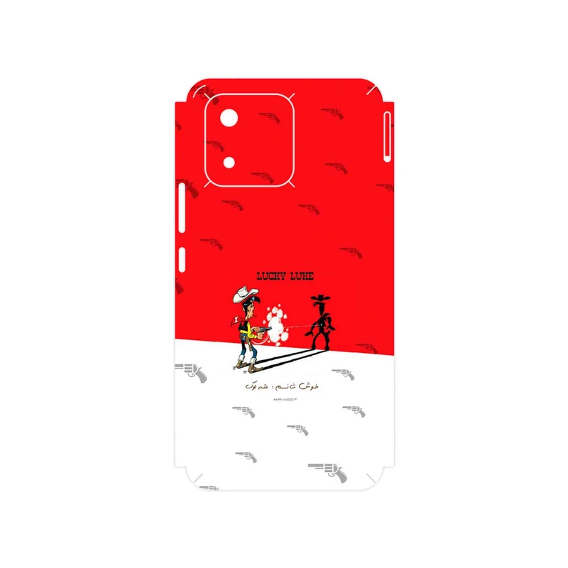 برچسب پوششی ماهوت مدل Lucky Luke مناسب برای گوشی موبایل آنر X5