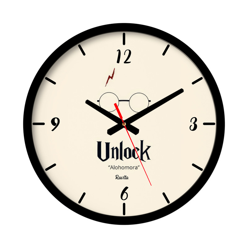 ساعت رومیزی عقربه‌ای راویتا مدل هری پاتر کد 3576
