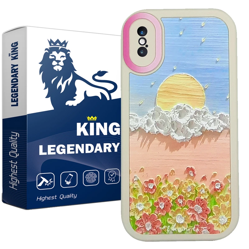 کاور لجندری کینگ مدل tabiatnew مناسب برای گوشی موبایل  اپل iPhone X/Xs