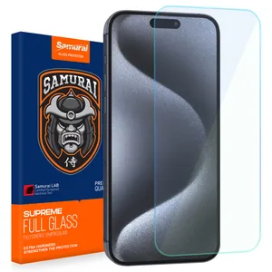 محافظ صفحه نمایش سامورایی مدل Invisiglass مناسب برای گوشی موبایل اپل iPhone 15 Pro Max