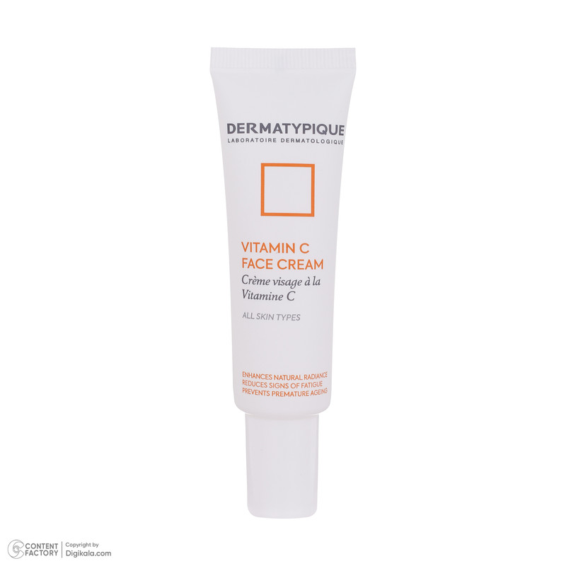 کرم نرم‌کننده درماتیپیک مدل ویتامین C حجم 30 میلی‌لیتر