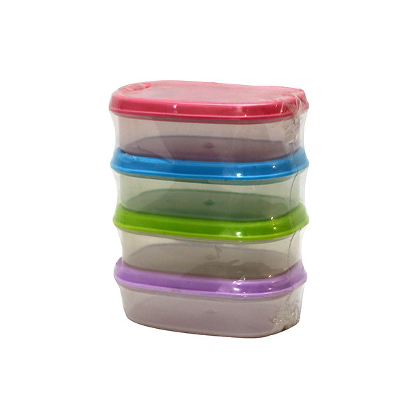 ظرف نگهدارنده مدل فریزری مجموعه 4 عددی