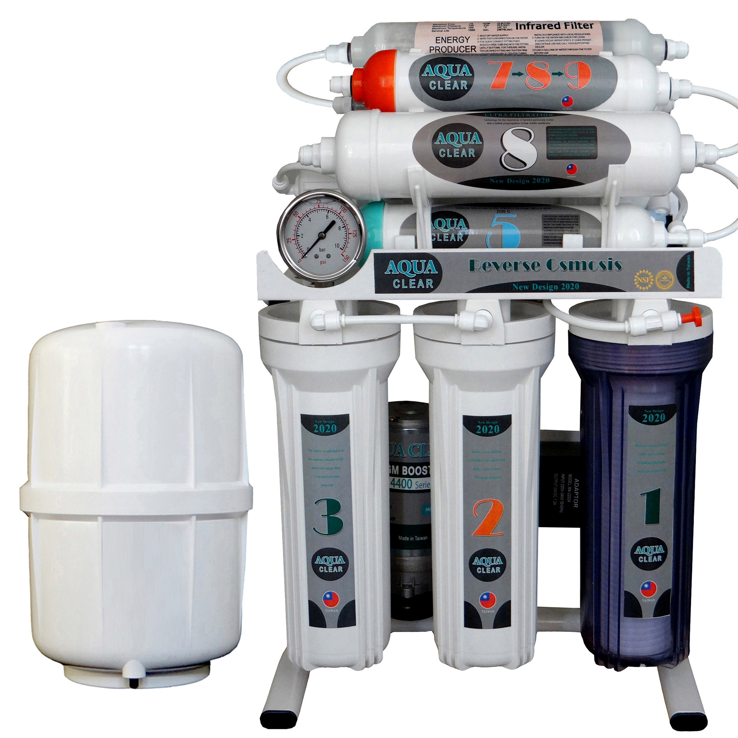 دستگاه تصفیه کننده آب آکوآ کلیر مدل NEW DESIGN2020 - ASF10