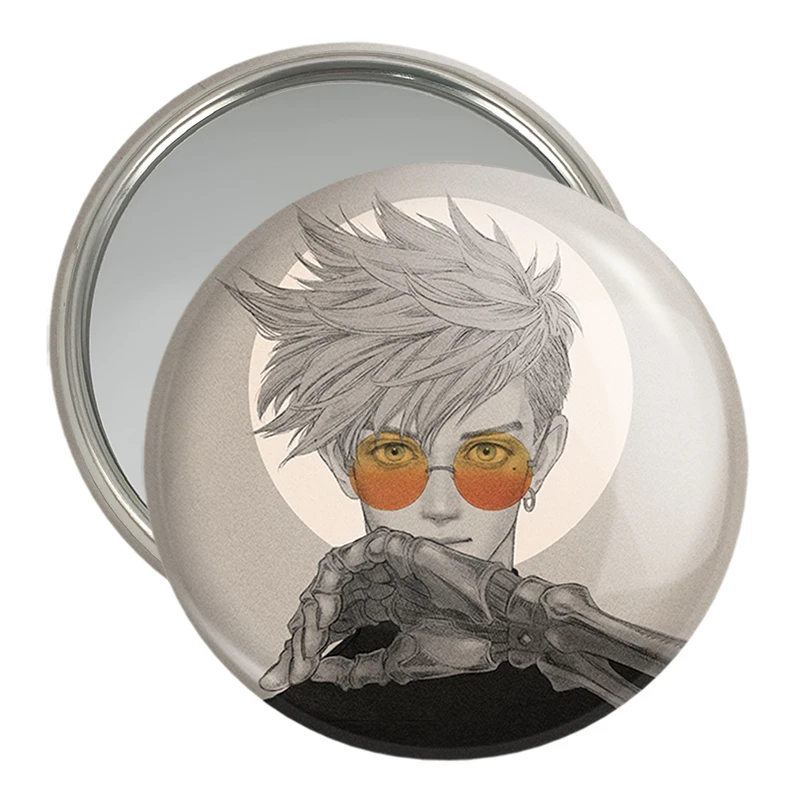 آینه جیبی خندالو مدل وش انیمه تریگان (Trigun) کد 36206