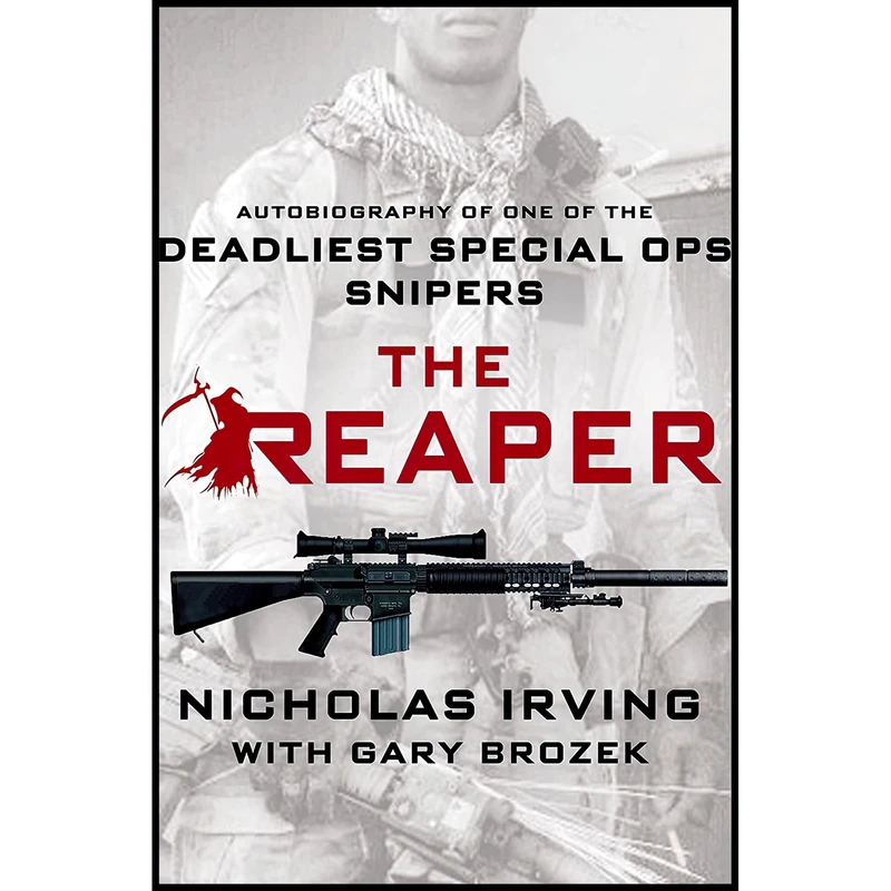 کتاب The Reaper اثر Nicholas Irving and Gary Brozek انتشارات St. Martins Press