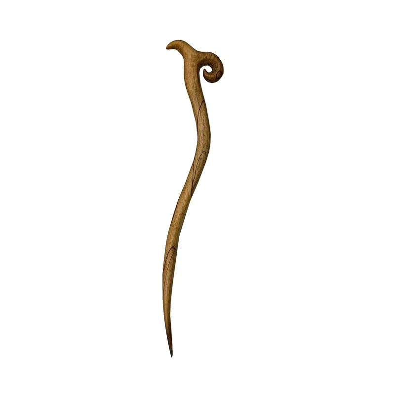 گیره مو زنانه مدل کانزاشی دست ساز مدل پیچ 8983