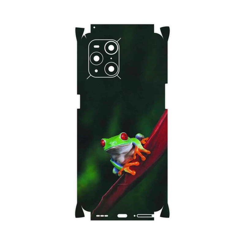 برچسب پوششی ماهوت مدل Frog-FullSkin مناسب برای گوشی موبایل اپو Find X3 Pro