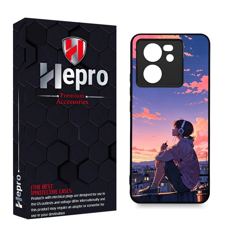 کاور هپرو طرح فانتزی مدل TPU مناسب برای گوشی موبایل شیائومی 13T / 13T PRO