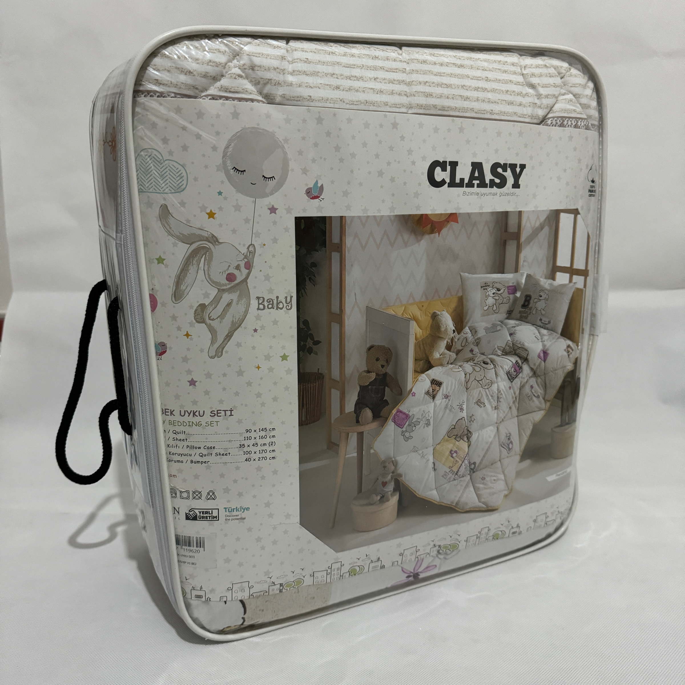 سرویس خواب 6 تکه نوزاد کلسی طرح friend ship